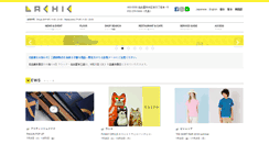 Desktop Screenshot of lachic.jp